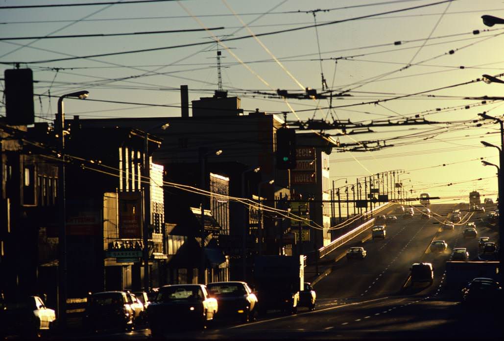#35 Granville Street Bridge, 1975