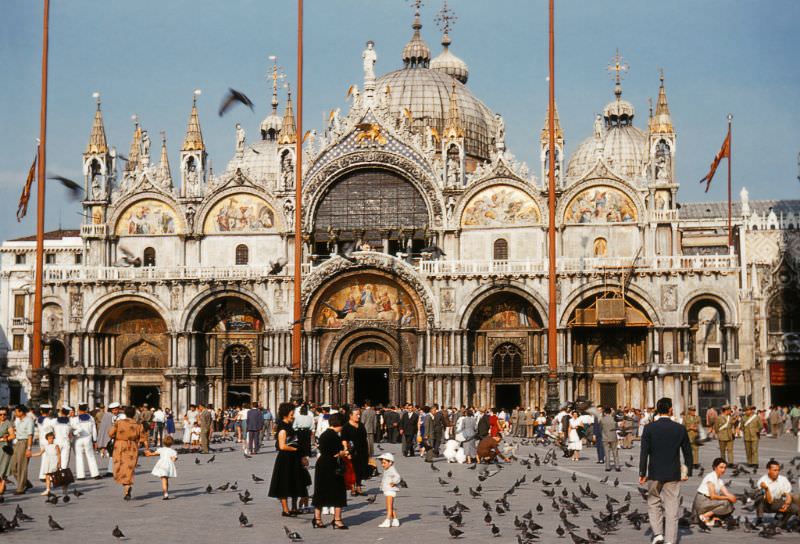 #15 Saint Mark’s Basilica, Venice, 1950s