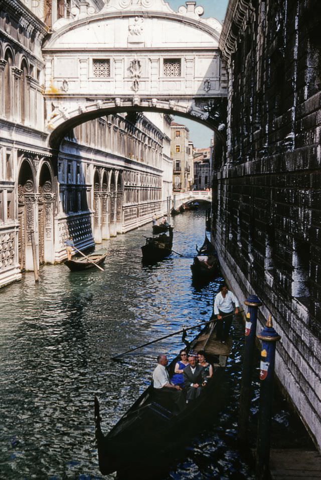 #2 Bridge of Sighs, Rio de Palazzo, Venice, 1950s