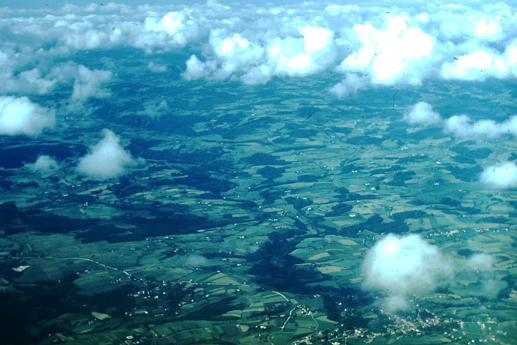 #10 Countryside from Plane on way to Munich, Germany, 1953
