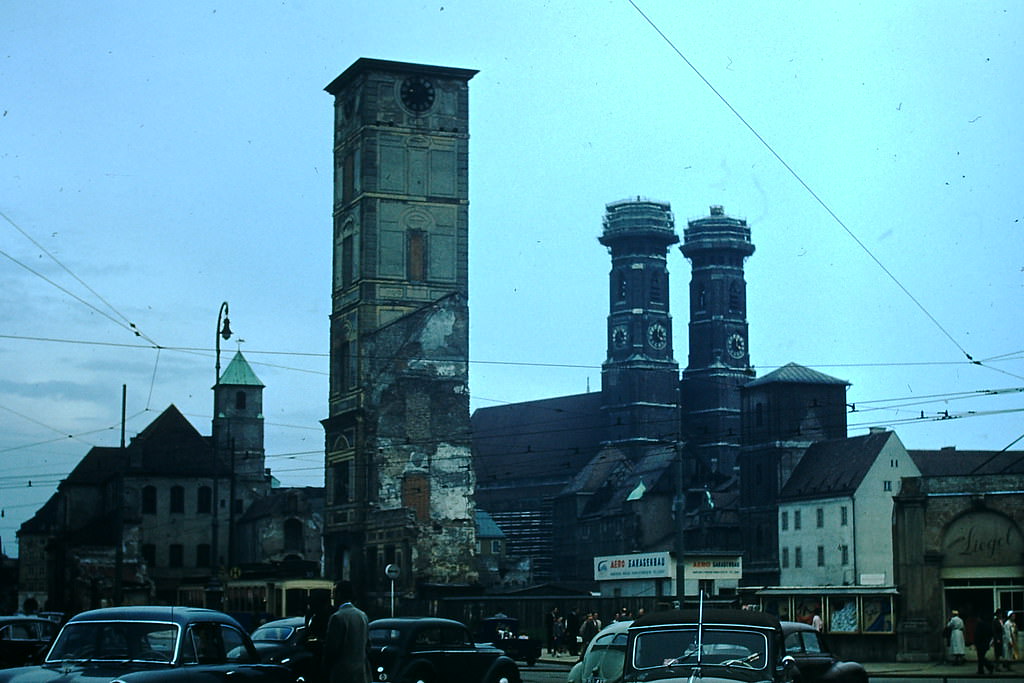 #11 Frauen Kirke- Munich- Germany, Germany, 1953