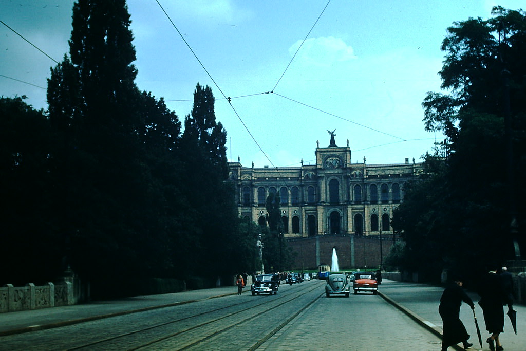 #14 Maximilianeum- Parliament- Munich, Germany, 1953