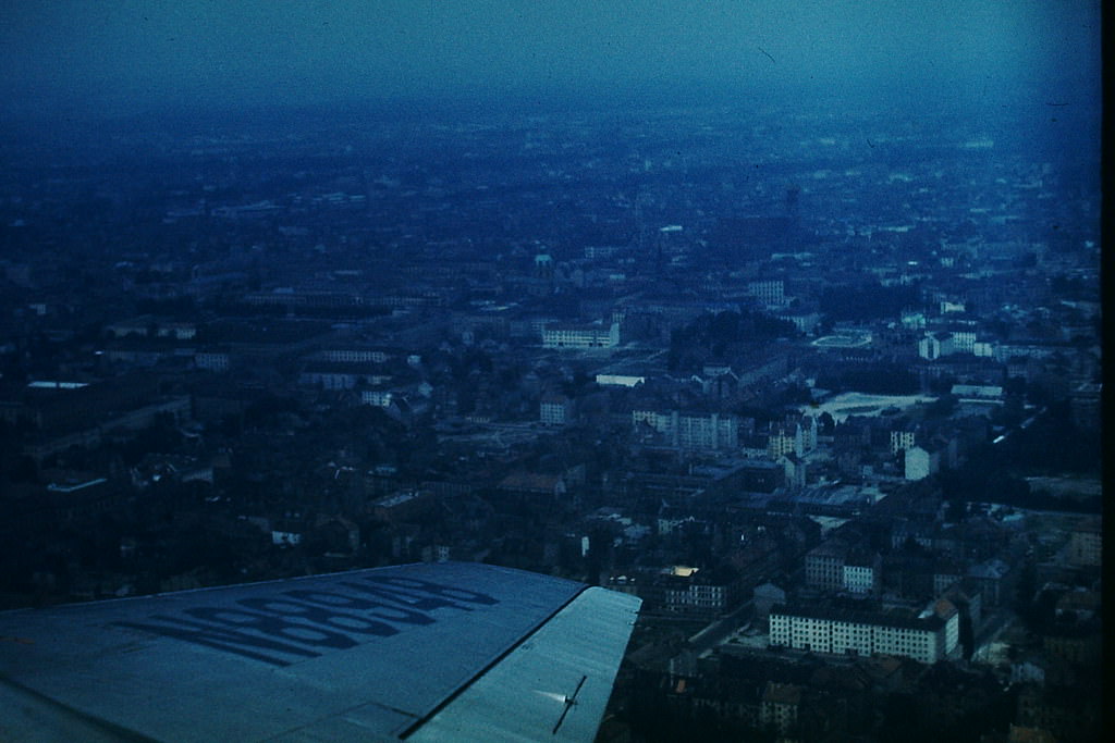 #16 Munich from Plane, Germany, 1953