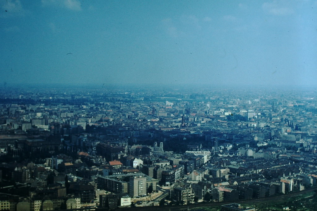 #33 Berlin from Plane, Germany, 1953