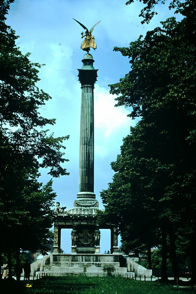 #5 Angel of Peace Monument- Munich, Germany, 1953