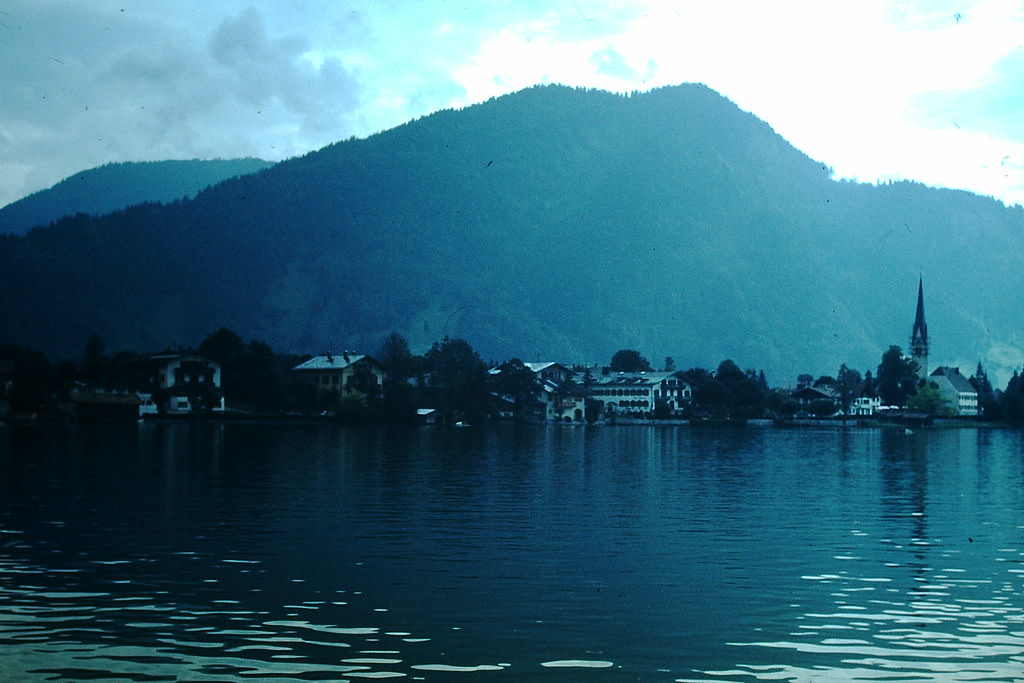 #52 Looking Across Tegernsee Near Munich, Germany, 1953