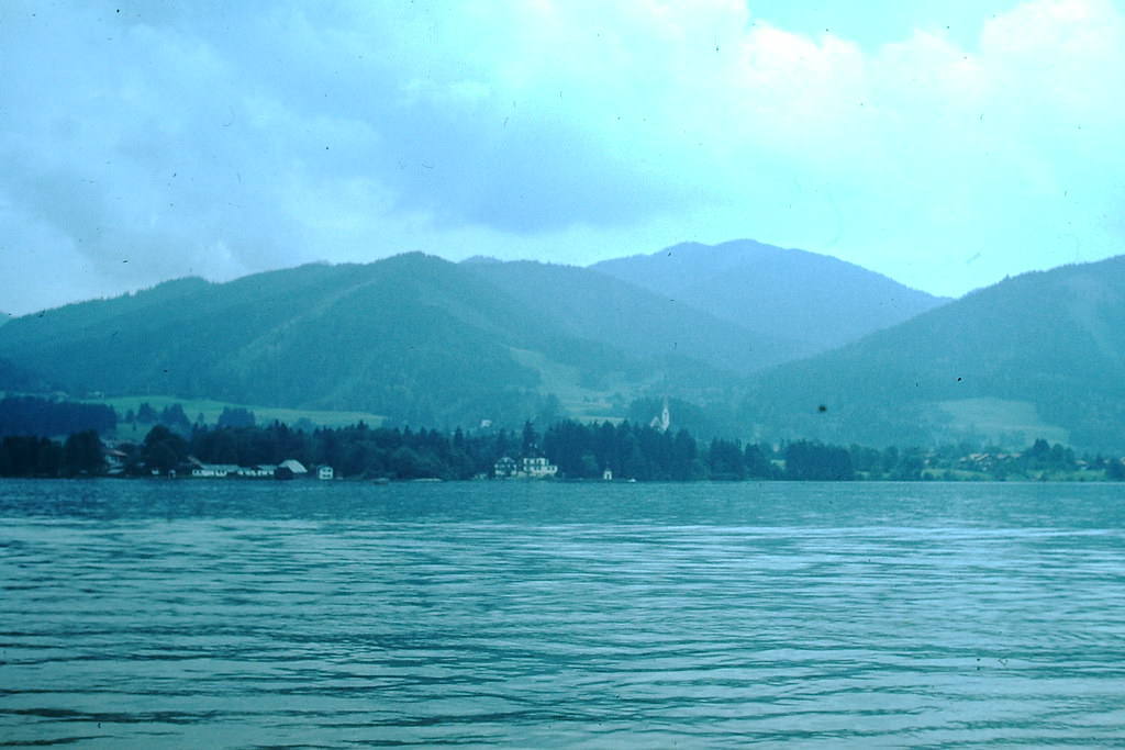 #53 Looking Across Tegernsee Near Munich, Germany, 1953
