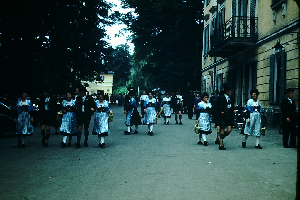 #56 Native Dress at Tegernsee, Germany, 1953