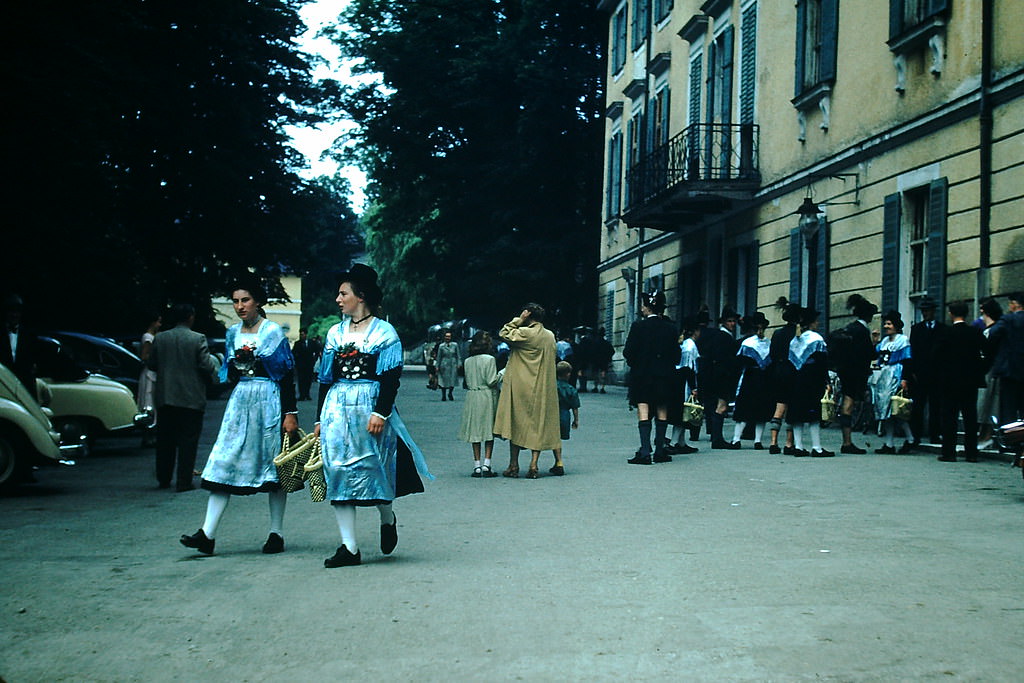 #57 Native Dress at Tegernsee, Germany, 1953