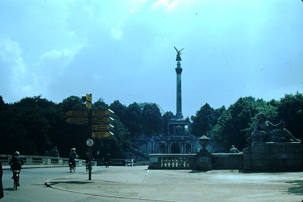 #6 Angel of Peace Monument- Munich, Germany, 1953