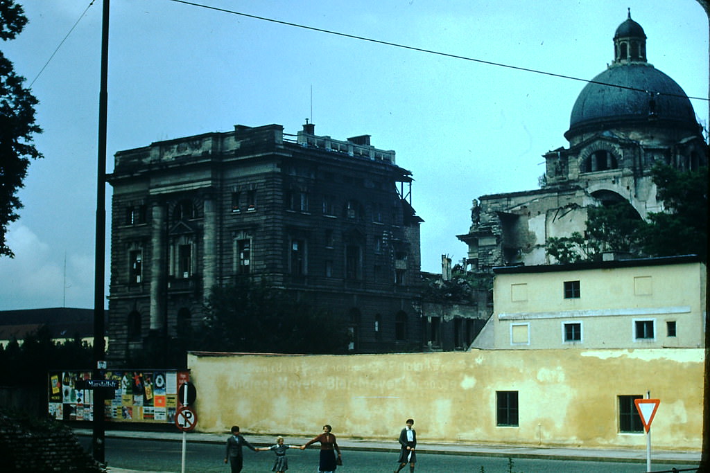 #7 Army Museum Destroyed- Munich, Germany, 1953