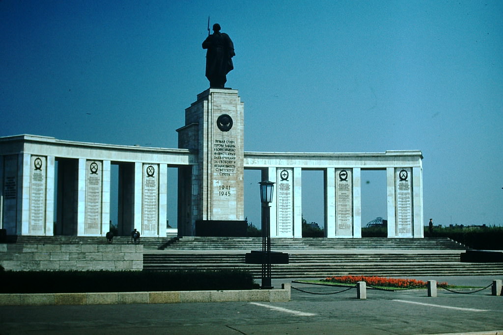 #73 Russian Memorial for 480 heroes taking Berlin, Germany, 1953