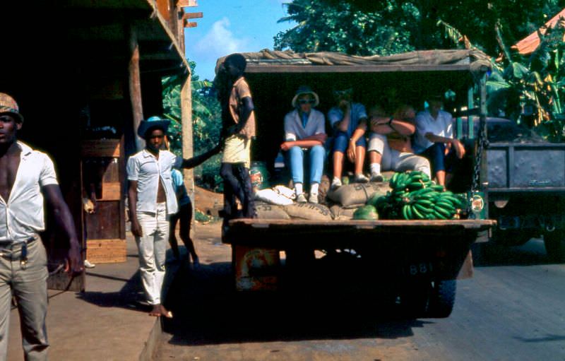 #11 Tourist truck, Dominica, 1966