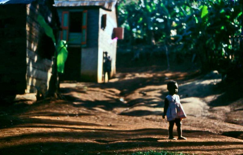 #9 Dominica, Little girl, 1960s