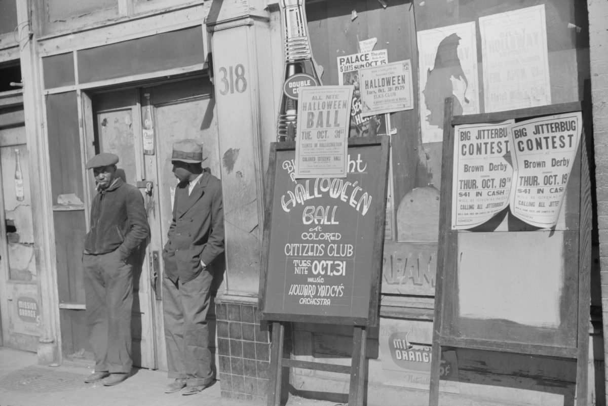 #6 Beale Street, Memphis, 1939.