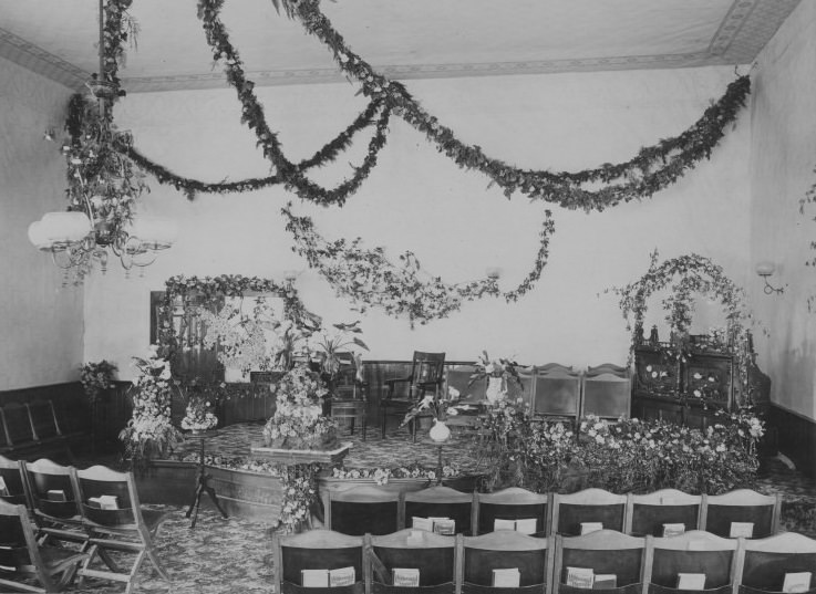 #30 Interior, First Methodist Church, 1893