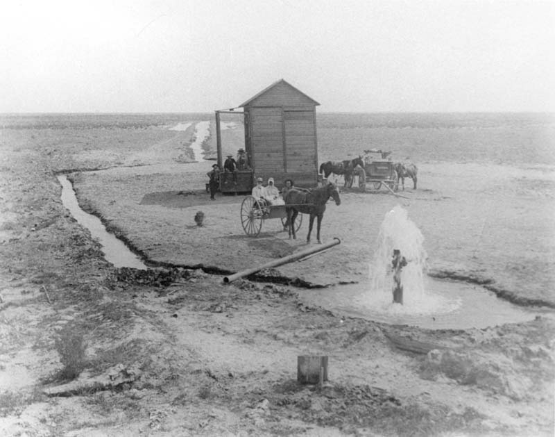 #11 Artesian well west of Bakersfield, 1880s