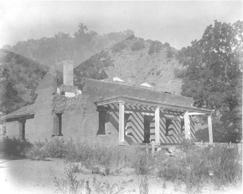 #68 Headquarters buildings Fort Tejon, 1880s