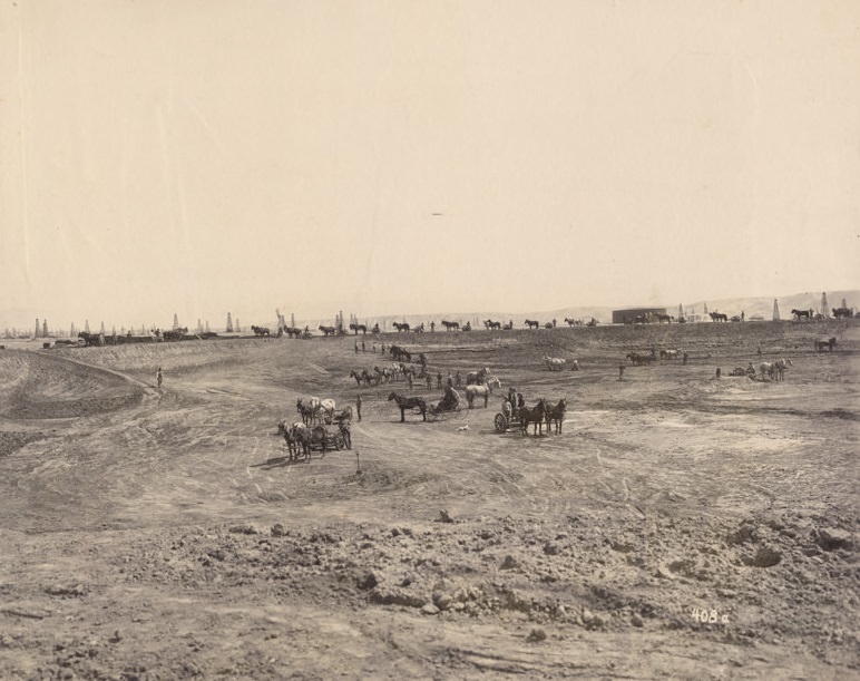 #76 Kern County oilfield, 1889