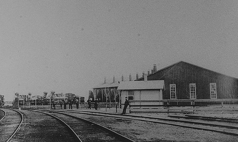 #77 Sumner Southern Pacific Railroad Roundhouse, 1882