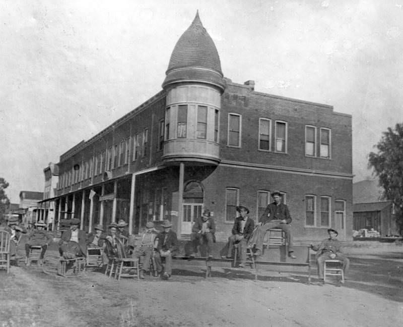 #2 First brick building in Burbank 1888