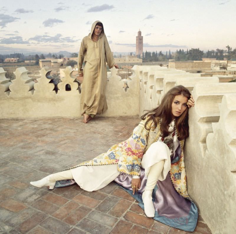 #21 John Paul Getty Jr. and his wife Talitha Getty, 1969