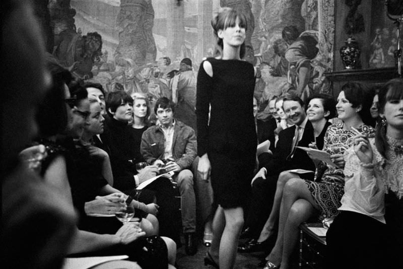 #7 Catherine Deneuve and David Bailey, 1965