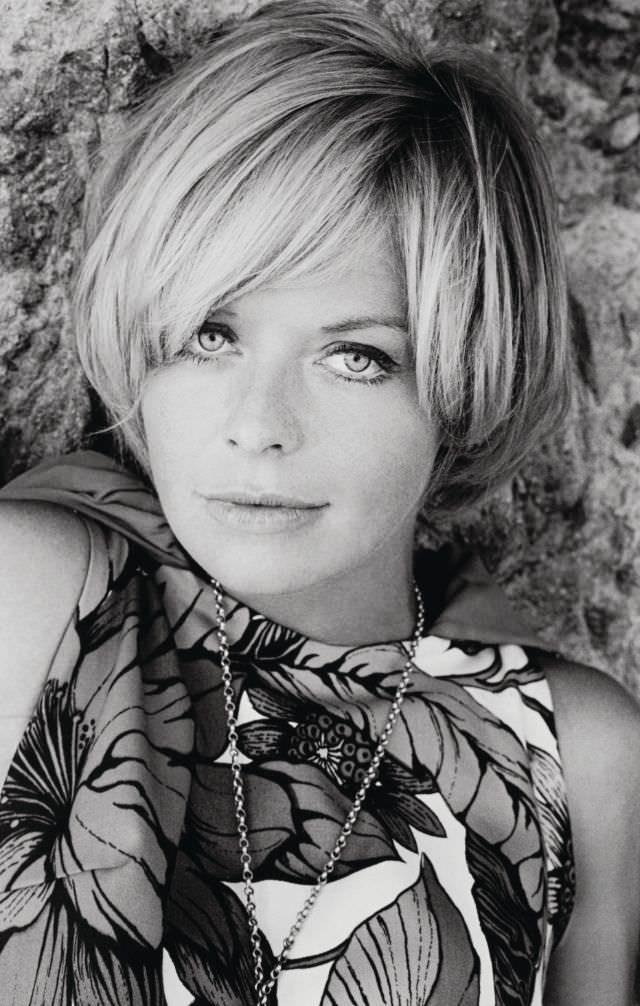 #10 Susannah York on the set of ‘Duffy’, Spain, September 3, 1967