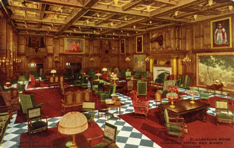 #9 Elizabethan Room, Congress Hotel and Annex, Chicago