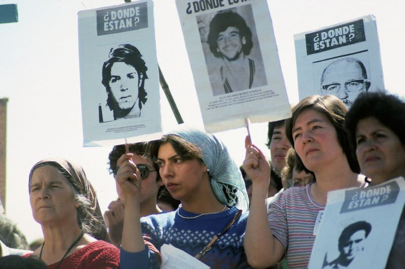 #39 Relatives of disappeared, May Day, 1988