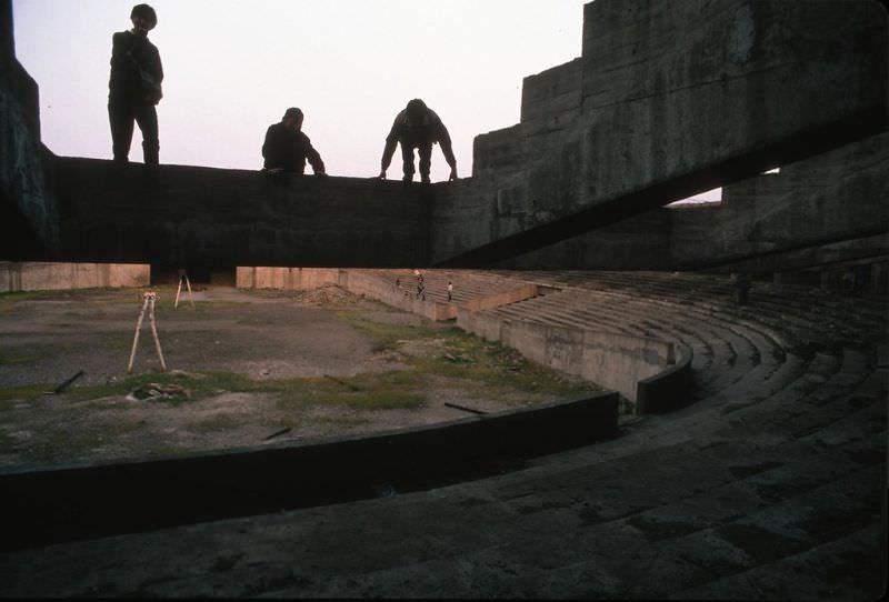 #47 The unfinished stadium, Santiago, 1988