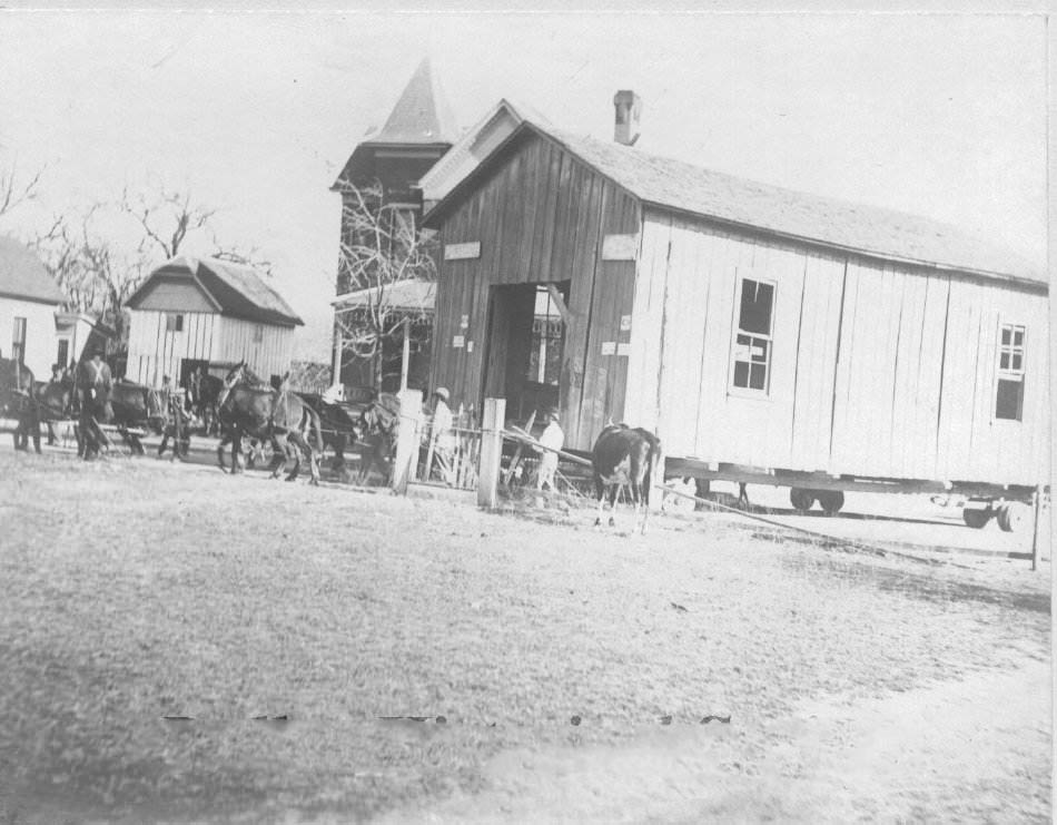 #11 Moving a hut (or house or barn), 1901