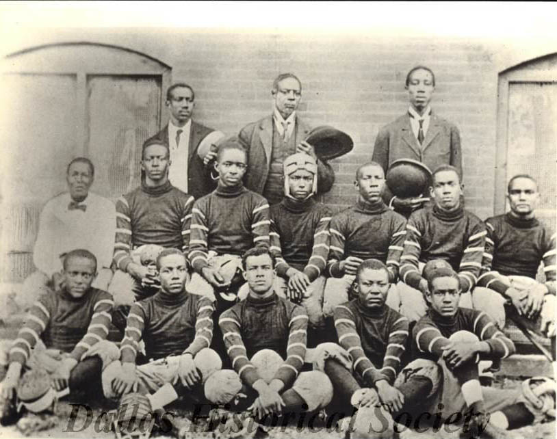 #42 Dallas Colored High School Football Team, 1909