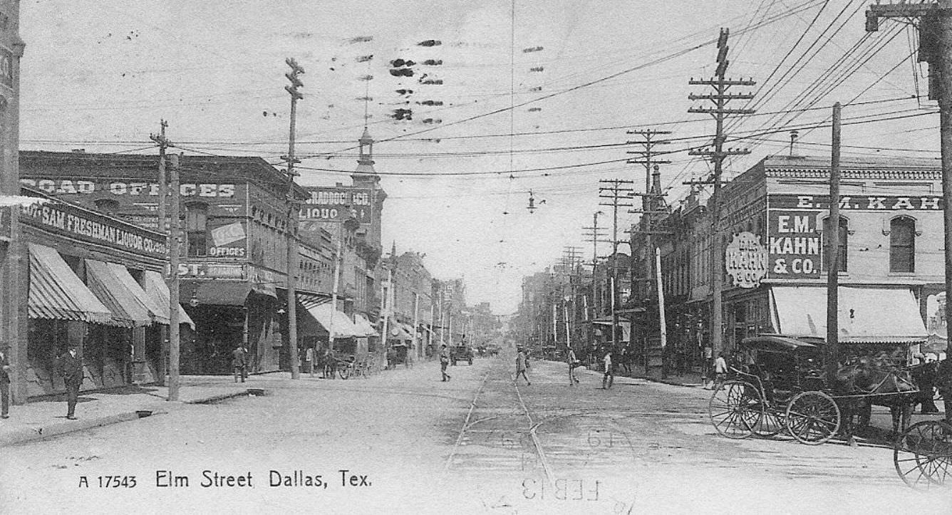 #59 Elm Street looking east, 1909