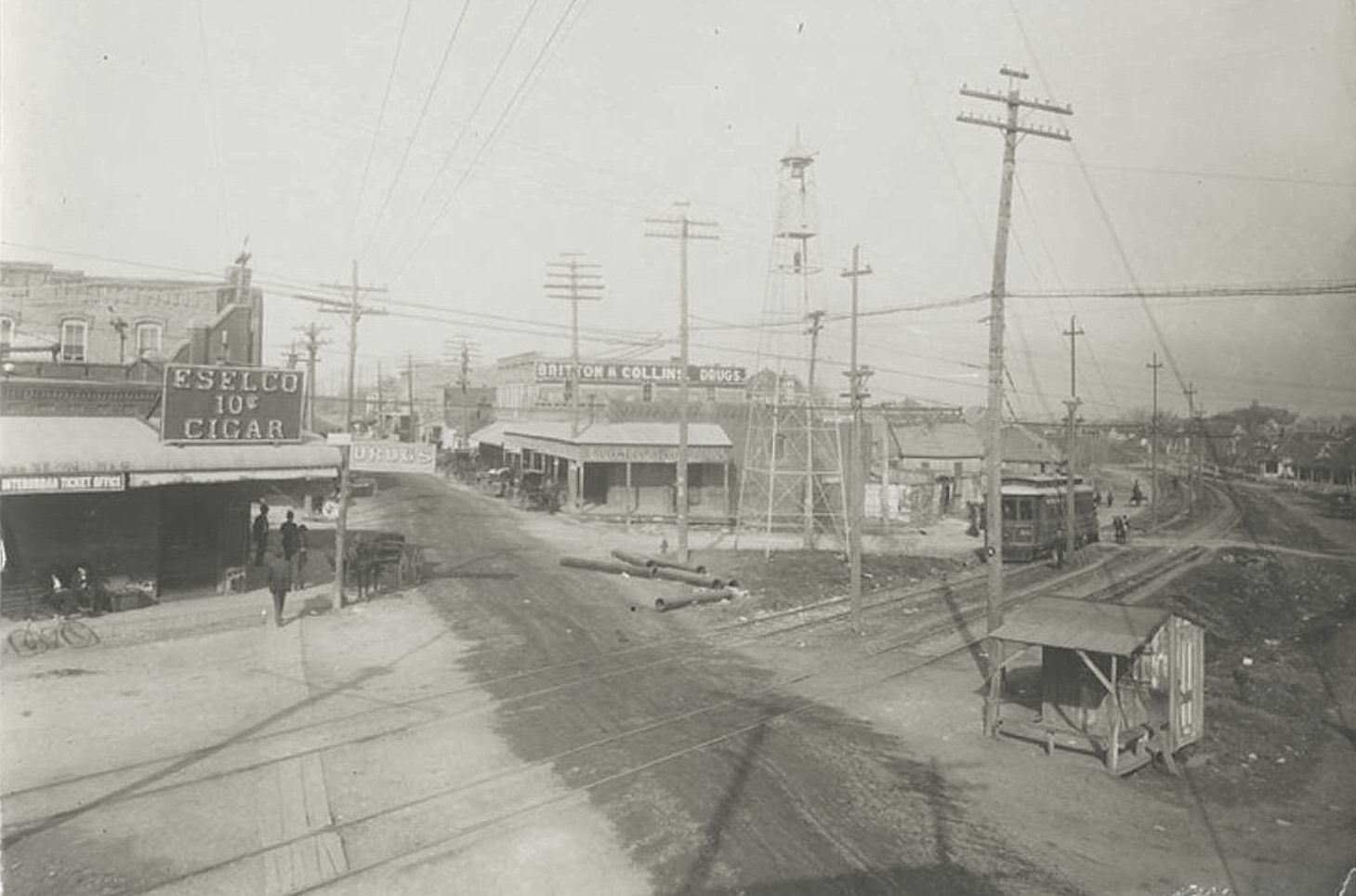 #66 Lancaster, intersecting Jefferson & E. 10th, 1902