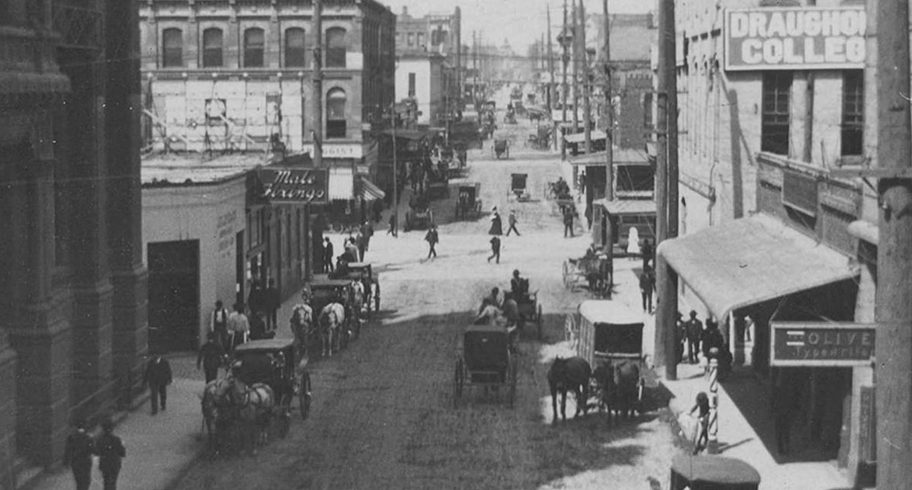 #72 Akard Street, 1906