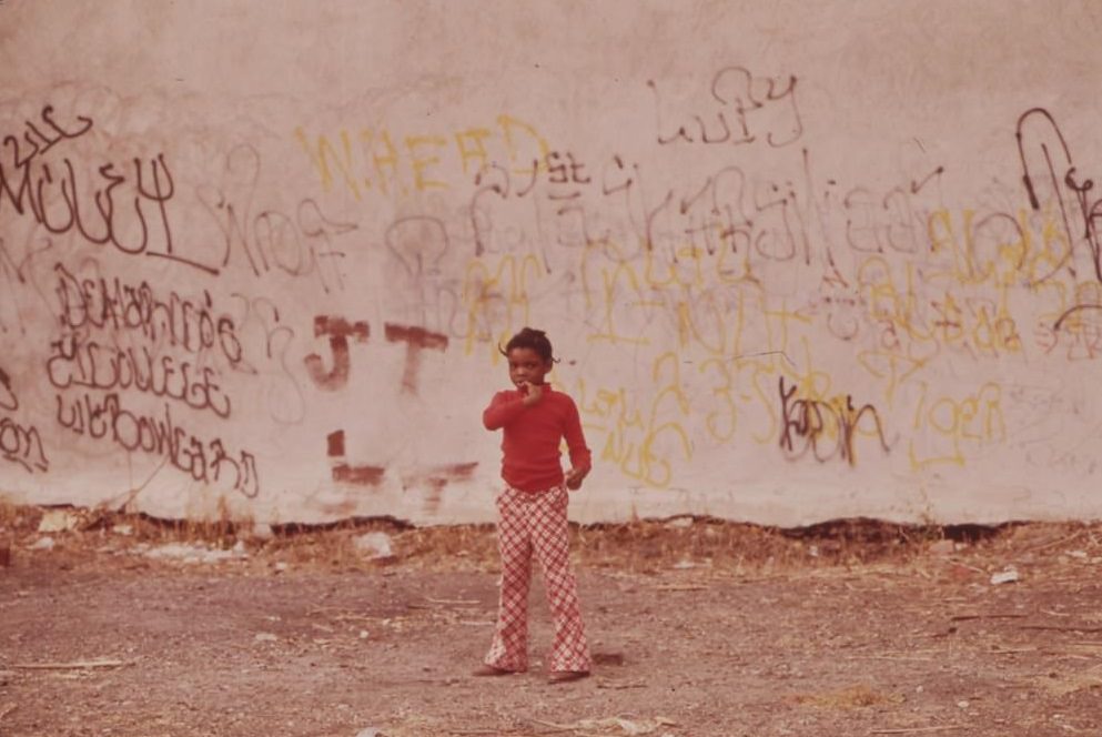 #12 Boy In Back Alley In North Philadelphia, August 1973