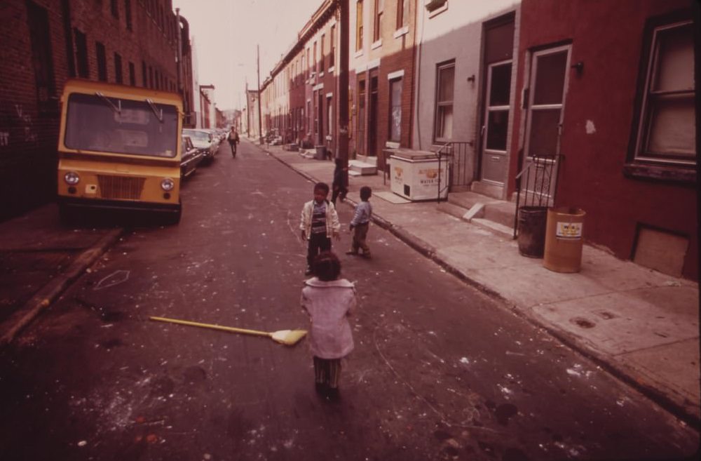 #15 Black Neighborhood In North Philadelphia, August 1973