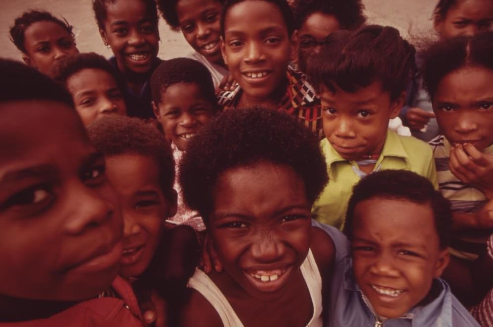 #36 North Philadelphia Children, August 1973