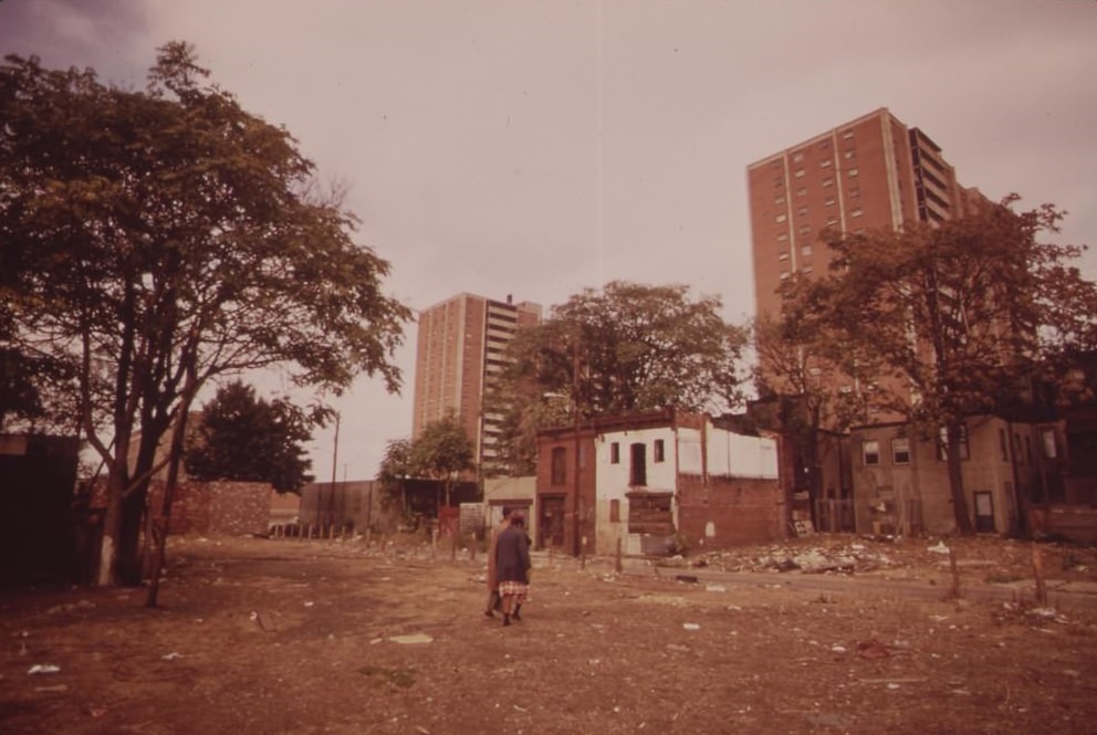 #39 Housing Project In North Philadelphia, August 1973