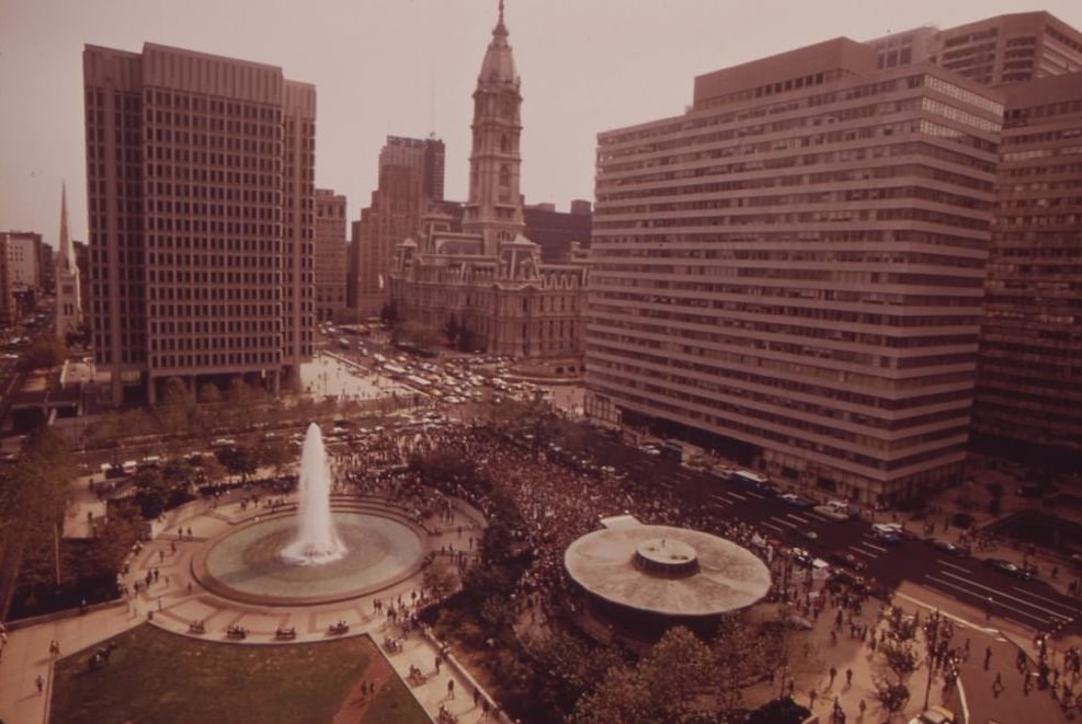 #56 John F. Kennedy Plaza In Center City, August 1973