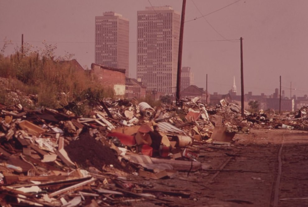 #69 View North From Swanson And Catherine Streets, August 1973