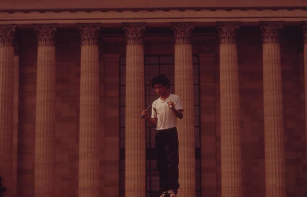 #75 Columns Of Philadelphia Museum Of Art, August 1973