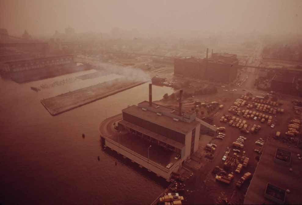 #87 City Incinerator On The Delaware River, August 1973