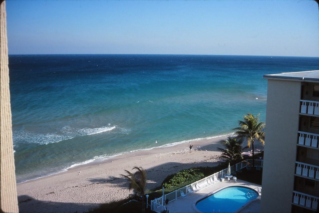 #112 View from a Hillsborough Beach Condo, Florida, 1996