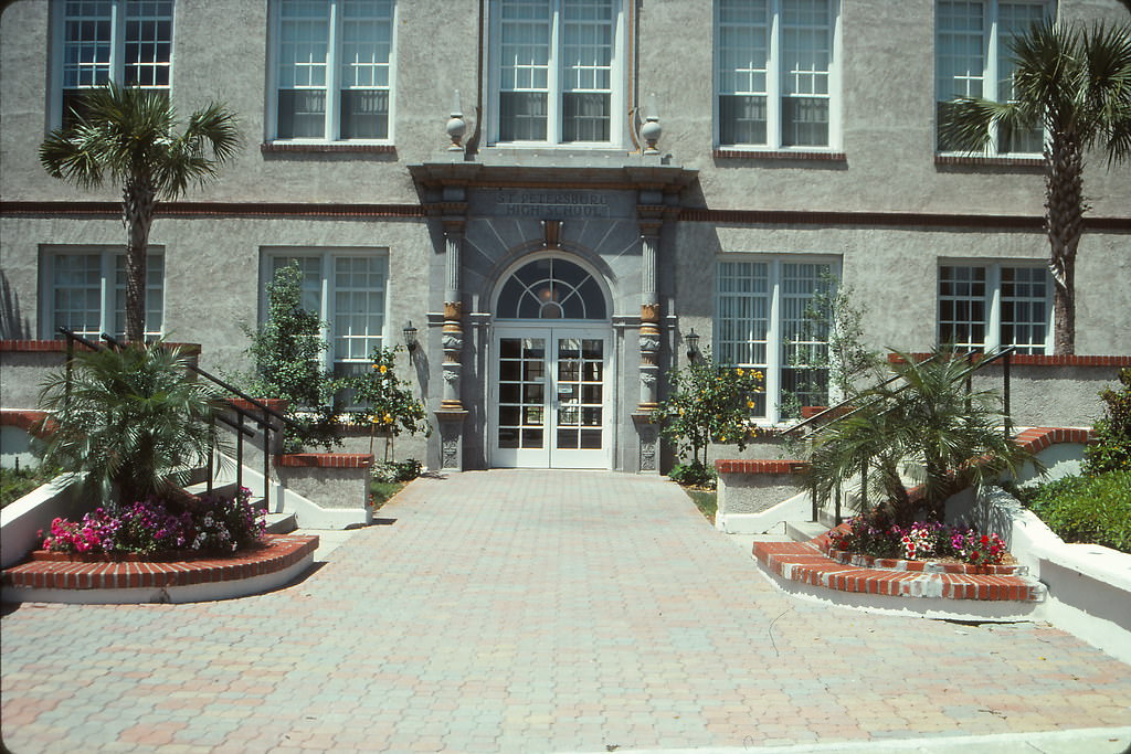 #27 St Petersburg High School, Mirror Lake Drive, St Petersburg, Florida, 1993