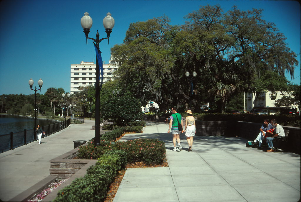 #29 Along Lake Eola, Orlando, Florida, 1990s