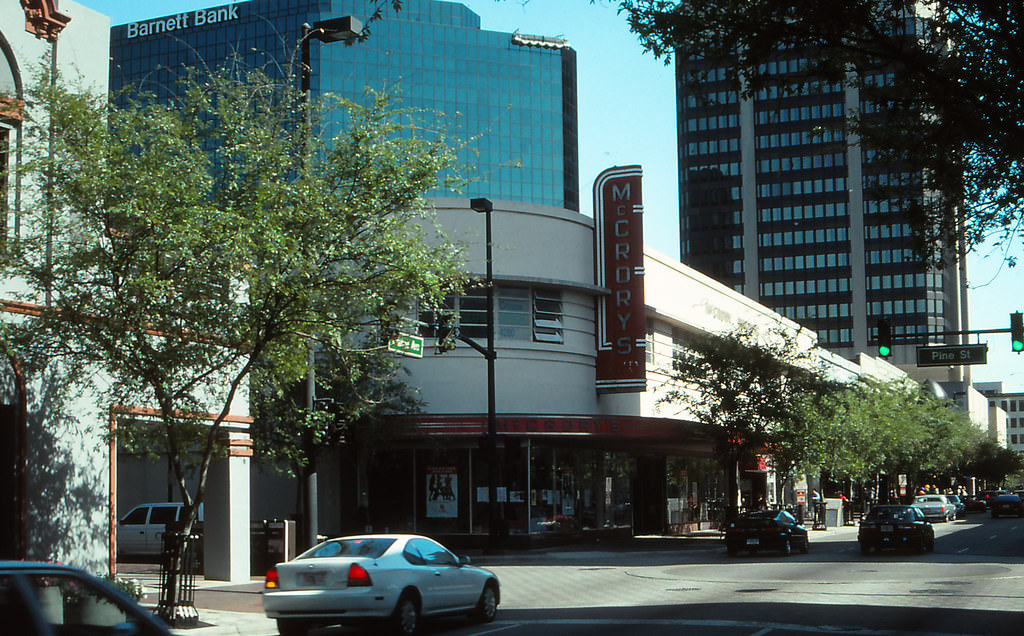 #16 McCrory’s Store, Orange Avenue at Pine Street, downtown Orlando, Florida, 1990s