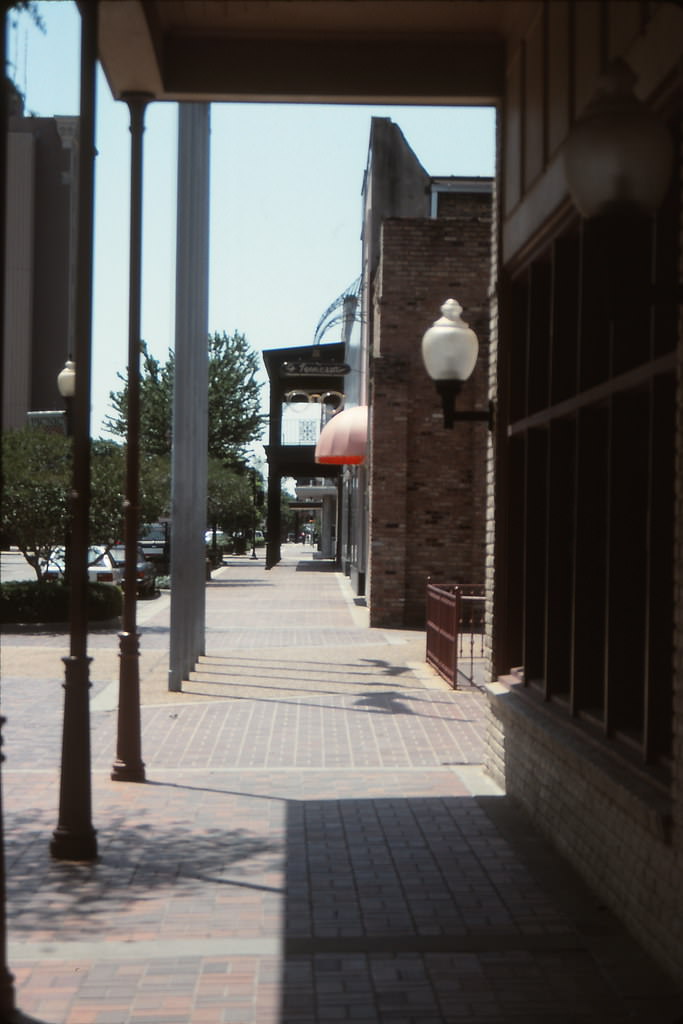 #35 Shaded sidewalks, downtown Pensacola, Florida, 1992