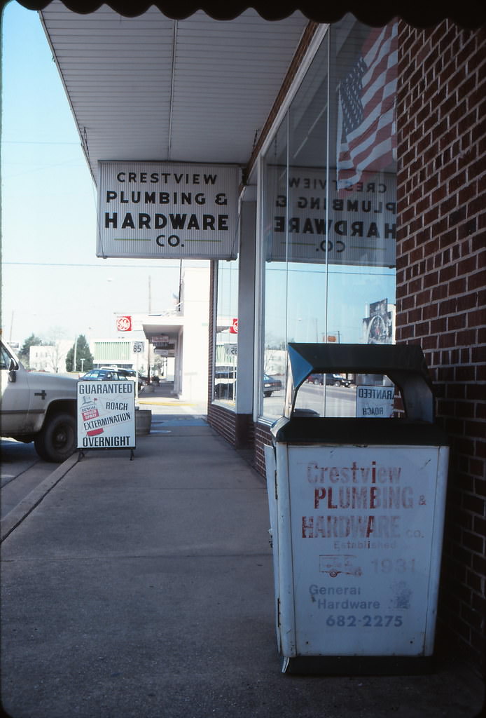 #42 Guaranteed Roach Extermination Overnight, Crestview Hardware, Crestview, Florida, 1992